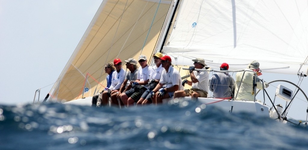 Regatta racing in the Caribbean.