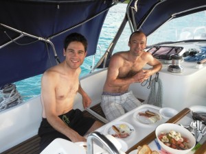 Breakfast in Tobago Cays | Grenada Bluewater Sailing