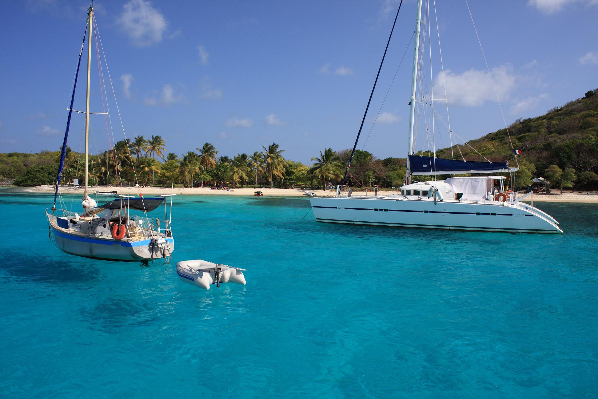 life on a sailboat in the caribbean