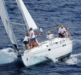 Antigua Sailing Week - Chao Lay racing in the Caribbean regatta