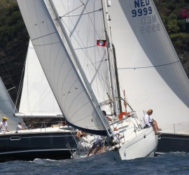 Antigua Sailing Week - Chao Lay racing in Antigua