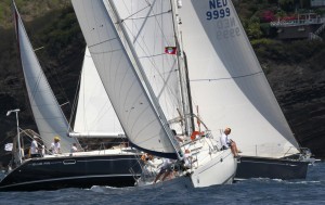 Antigua Sailing Week - Chao Lay racing in Antigua