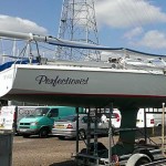 Thinking of buying a boat to race? James bought a Hunter 707.