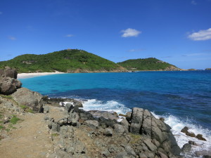 One of the most famous Caribbean beaches is Macaroni Beach in Mustique.