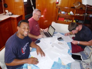 Yachtmaster Ocean theory course preceding qualifying ocean passage.