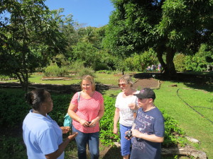 Laura's Spice & Herb Garden in Grenada promotes sustainable tourism.