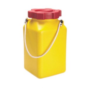 A flare canister can be used as a grab bag.