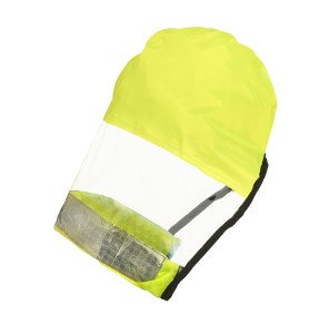 Crewsaver spray hood for additional sea survival safety.