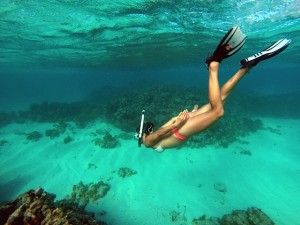 Snorkel gear is a great thing to bring on your sailing trip.