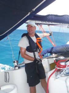 Standard clothing and protection on a sailing trip.