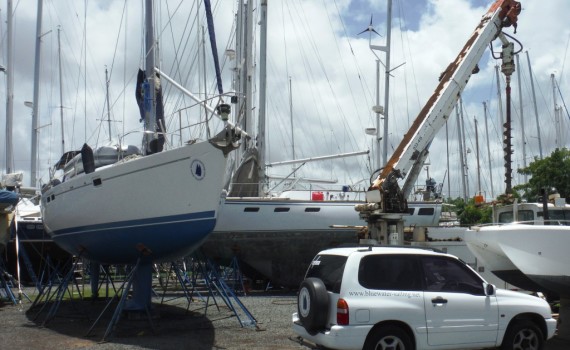 Storing your boat in the Tropics.