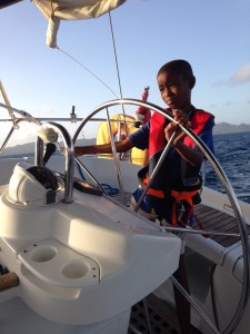 Safe Sailing for Children with Basic Safety rule of wearing a lifejacket