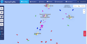 AIS on a computer screen