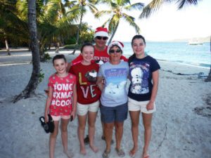 Christmas Family Sailing Vacation in the Grenadines