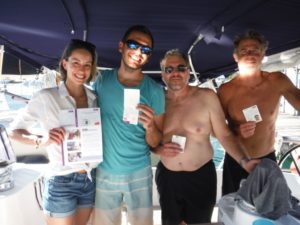 Students learn to sail in Grenada