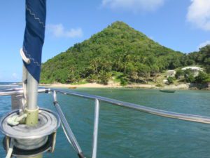 Anchor Watch at Sugarloaf Island, Grenada.