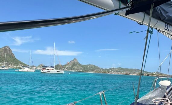 Chao lay sailing in Grenada Colregs